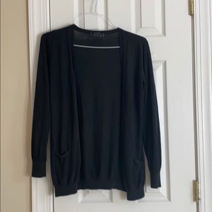 Lacoste black cardigan